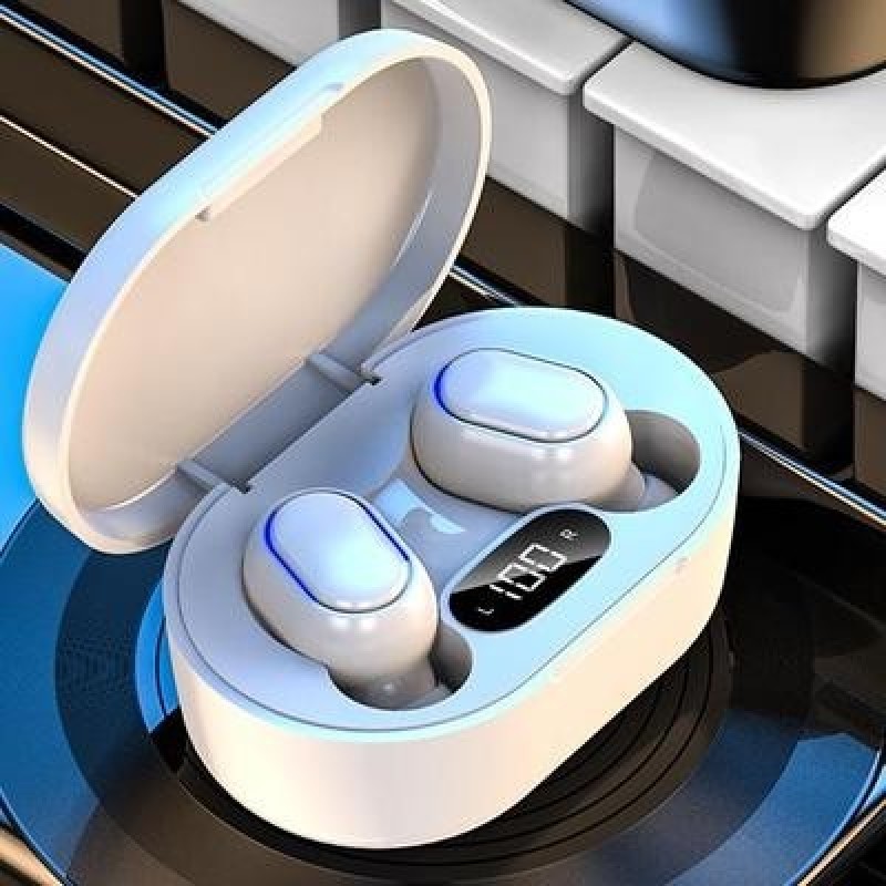 TWS E7S Беспроводная Bluetooth-гарнитура Светодиодный цифровой дисплей Гарнитура Водонепроницаемые с