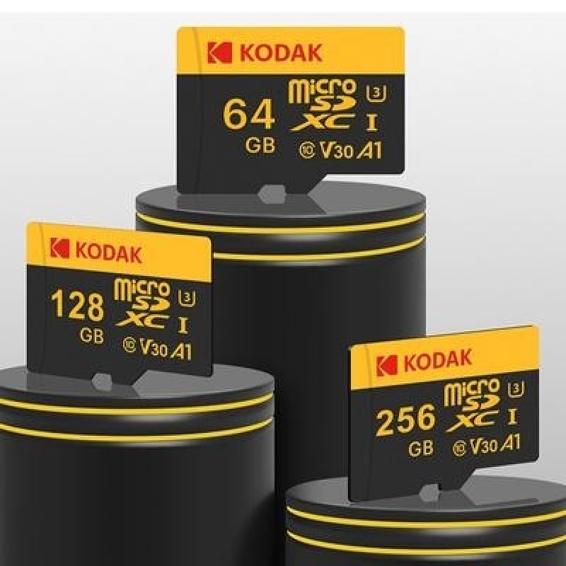 Карта флэш-памяти KODAK ULTRA PERFORMANCE U3 V30 A1 microSDXC UHS-I с адаптером класса 10 UHS-1, до
