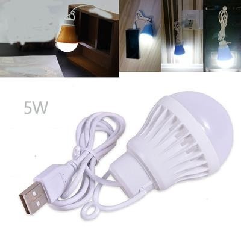 Портативная светодиодная USB лампа для кемпинга, 5W