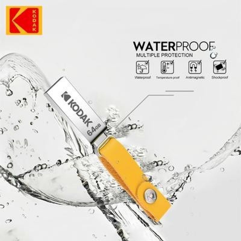 K122 Мини металлический USB флэш-накопитель USB2.0 Pen Drive 16Gb 32Gb 64Gb с ремешком