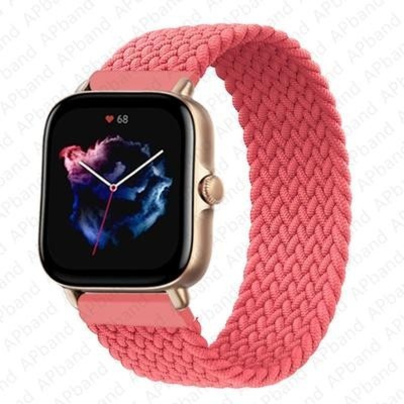 Нейлоновый ремешок для amazfit Bip / GTS / GTS 2/2e / Mini / Samsung Galaxy Watch 4 Плетеный Solo Lo