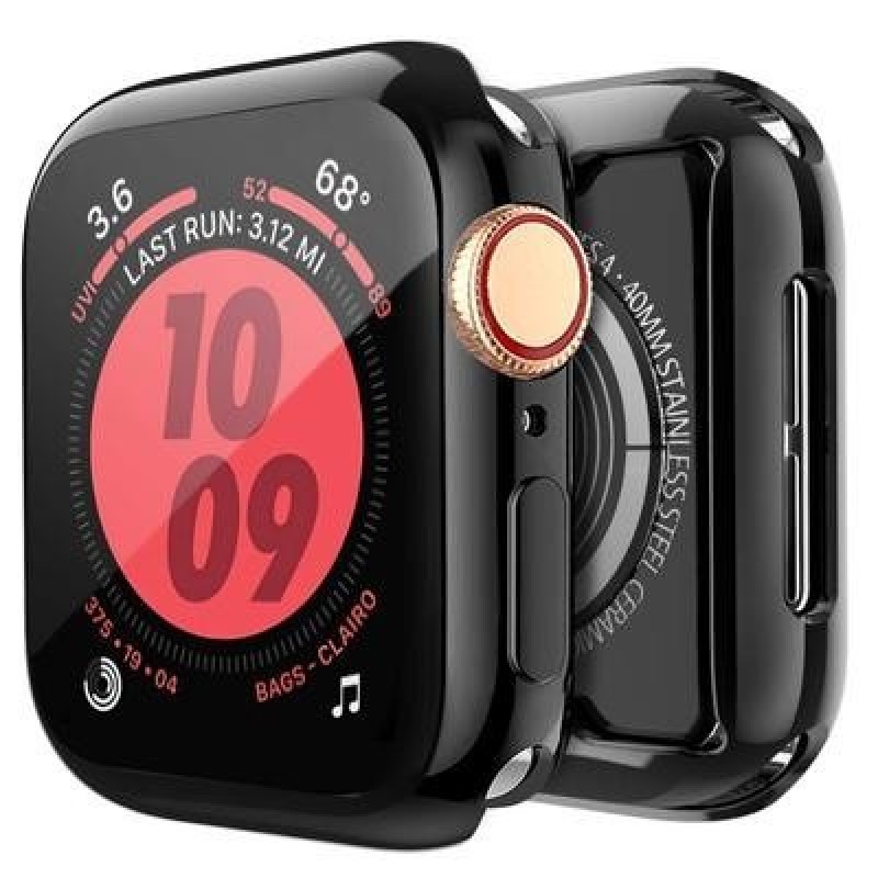 Чехол для Apple Watch Чехол 44мм/40мм 42мм/38мм Аксессуары мягкий многоборье ТПУ Бампер Защитная пле