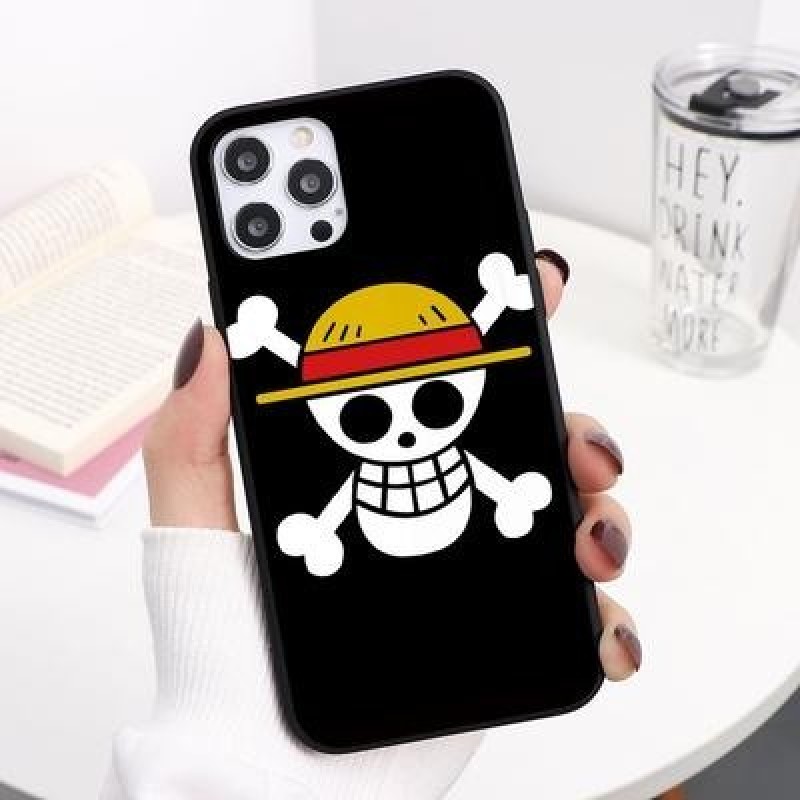Пират череп Аниме ONE PIECE Чехол для телефона для iPhone 13 12 11 Pro Max XR XS Max Xiaomi Mi 11 10