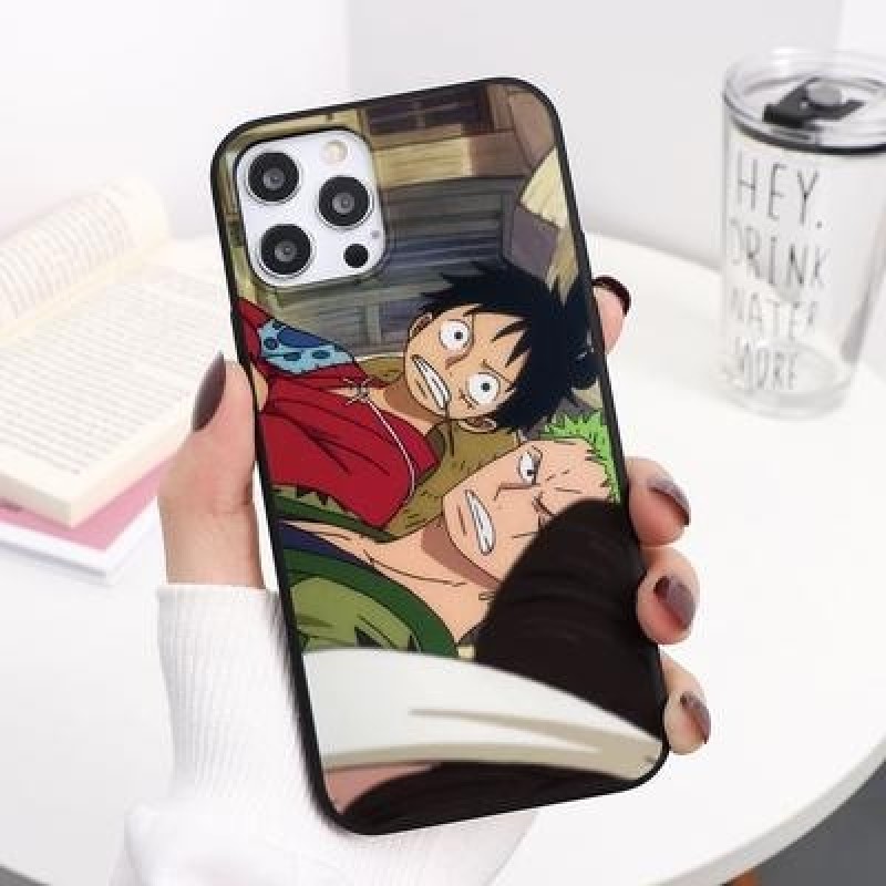 Аниме ONE PIECE Мужской чехол для телефона для Samsung Galaxy A12 A22 A70 A52 iPhone 13 12 11 Pro Ma
