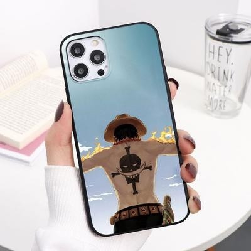 Аниме ONE PIECE Мужской чехол для телефона для Samsung Galaxy A12 A22 A70 A52 iPhone 13 12 11 Pro Ma