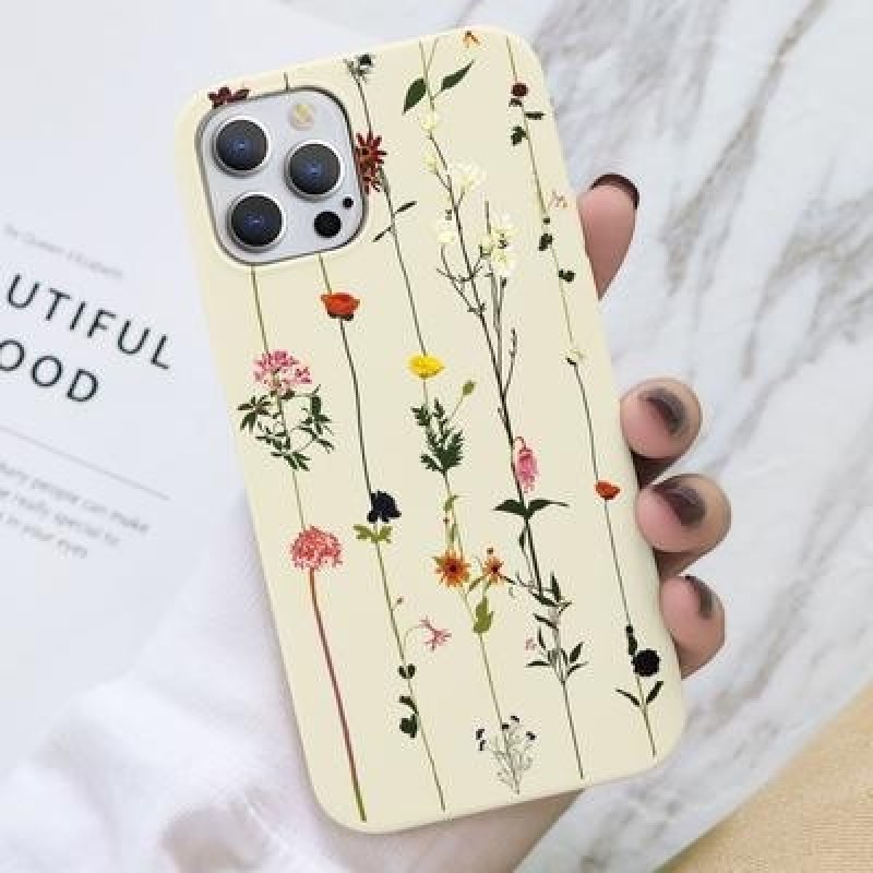 Цветы Маленький Ромашка Чехол для телефона для iPhone 11 13 12 Pro Max 8 7 6 XS Max XR Samsung Galax