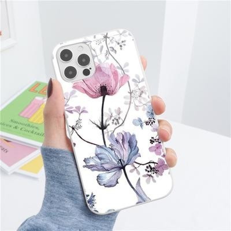 Daisy Цветок Мягкий чехол для iPhone 13 12 11 Pro Max XR X Samsung A52 A32 A50 A51 S21 A12 Huawei P3