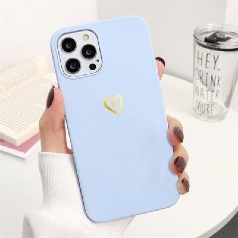 Золото Любовь Мягкий чехол для телефона для iPhone 13 14 12 11 Pro XR X 8 Samsung A32 A53 A52 A51 A2