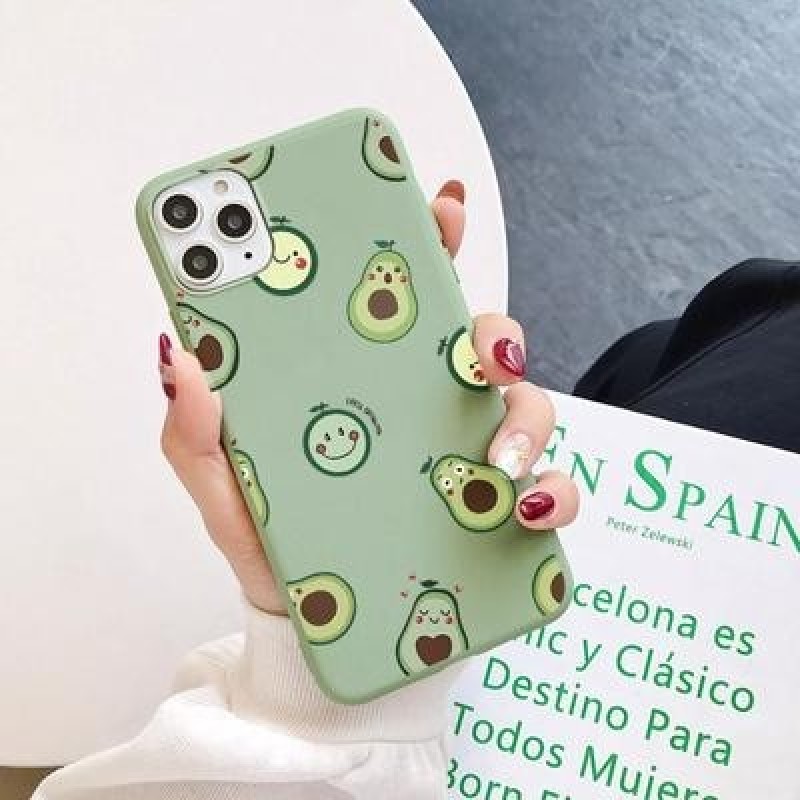 Роскошный чехол для телефона с авокадо для iPhone 11 12 13 Pro Max XS Max XR Samsung Galaxy S9 A32 A
