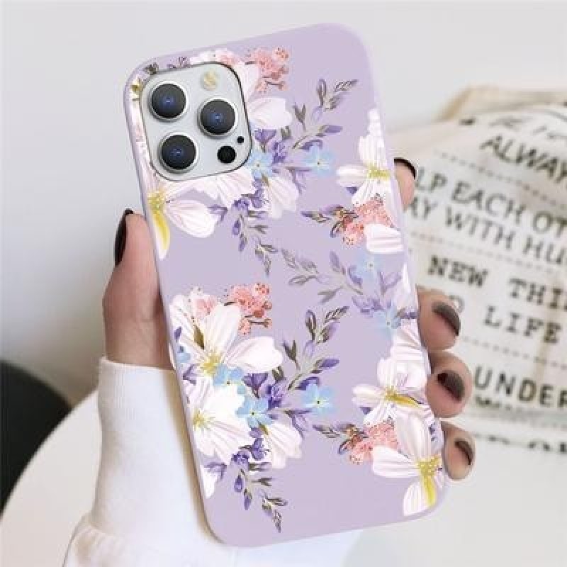 Бабочка Цветок Чехол для телефона для iPhone 12 11 Pro 8 7 6 6s Plus 5 SE 2020 X XR XS Max Xiaomi Mi