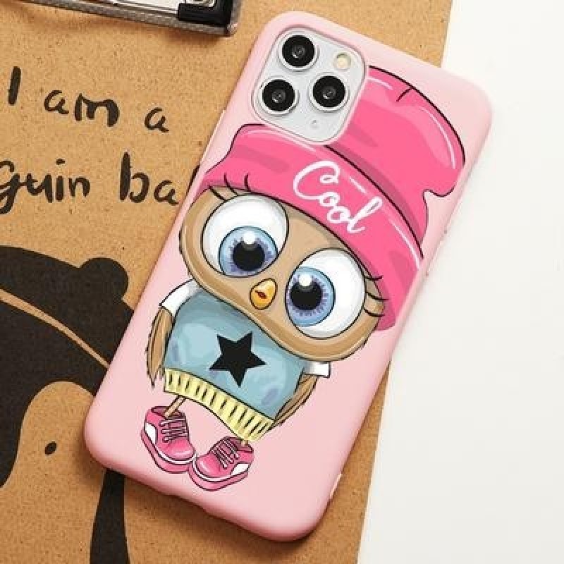 Сова Мода Пара Чехол для телефона для iPhone 14 13 12 11 Pro 8 7 6 Plus SE X XR XS Max Samsung A52s