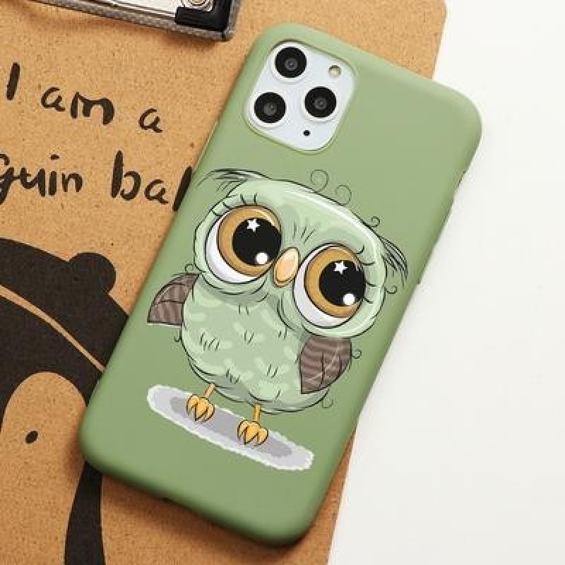 Сова Мода Пара Чехол для телефона для iPhone 14 13 12 11 Pro 8 7 6 Plus SE X XR XS Max Samsung A52s