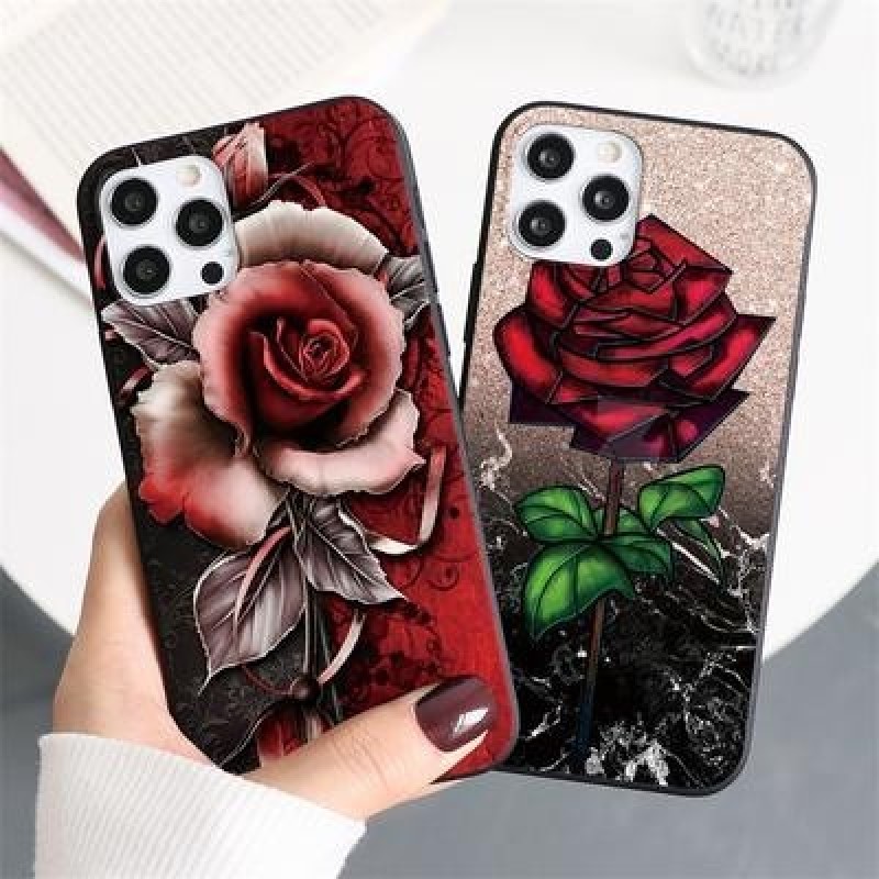 Красивый розовый мягкий чехол для iPhone 12 11 Pro Max XR 7 X Samsung A52 A32 A50 A51 S21 A12 A71 A7