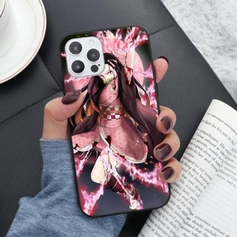 Ghost Slayer Мягкий чехол для телефона для iPhone 13 14 12 11 Pro Max 8 Samsung A52 A53 A51 A50 A12