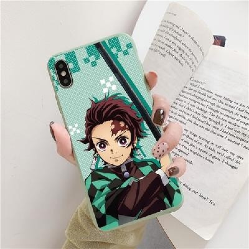 Аниме Убийца демонов Чехол для Xiaomi Redmi Note 10 9 8 7 6 8T Lite Pro Mi 9 10T Lite Poco X3 Обложк