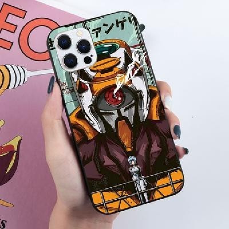 Neon Genesis Evangelion Японский аниме Чехол для телефона для iPhone 13 12 мини 11 Pro Max 8 7 6 Sam