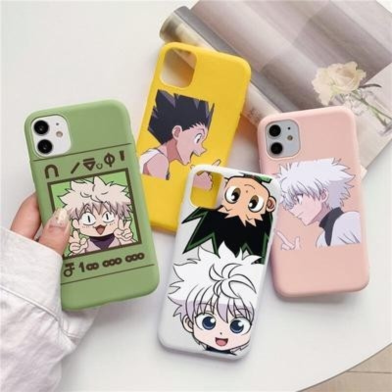 Hunter X Hunter Аниме Чехол для телефона Чехол для iPhone 12 11 Pro Max Mini X XS Max XR 6 s 6s 7 8