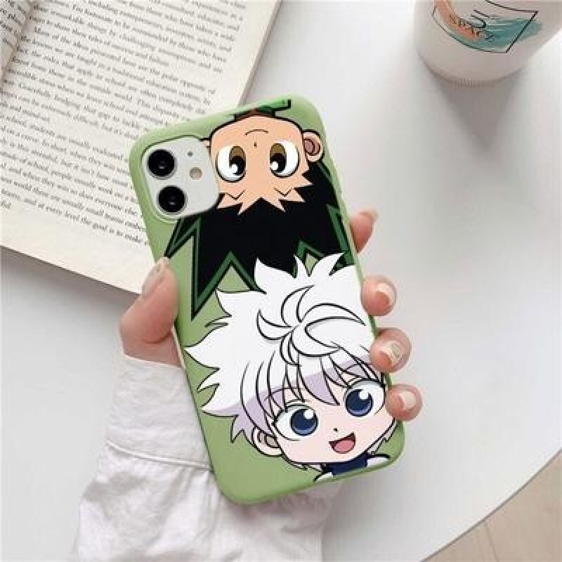 Hunter X Hunter Аниме Чехол для телефона Чехол для iPhone 12 11 Pro Max Mini X XS Max XR 6 s 6s 7 8