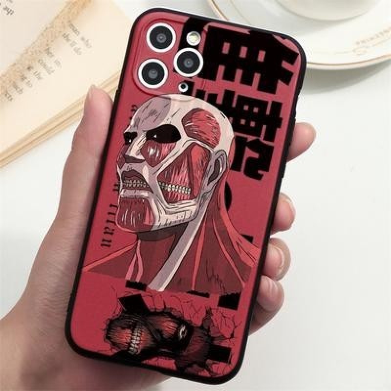 Аниме Атака на Titan Мягкий чехол для Samsung A52 A32 A50 A51 S21 iPhone 12 11 Pro Max X XR Huawei P
