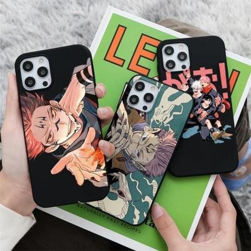 Джиу-джитсу Kaisen Soft TPU Чехол для iPhone 13 12 11 Pro Max XR X Samsung A52 A32 A50 A51 S21 A12 A
