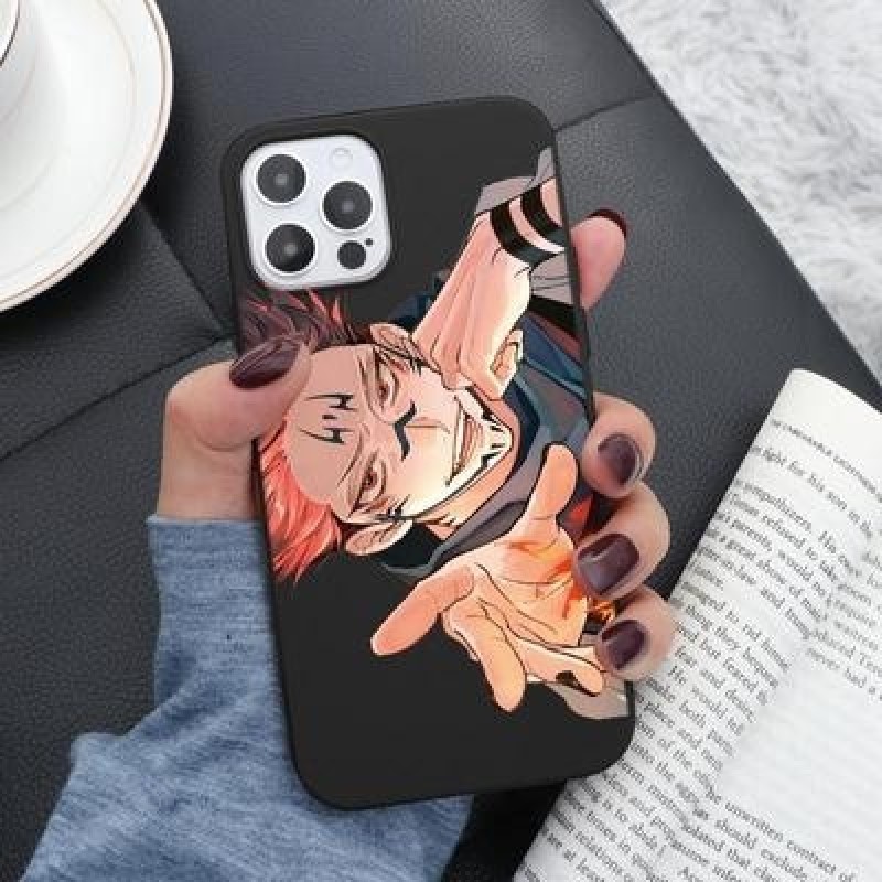 Джиу-джитсу Kaisen Soft TPU Чехол для iPhone 13 12 11 Pro Max XR X Samsung A52 A32 A50 A51 S21 A12 A