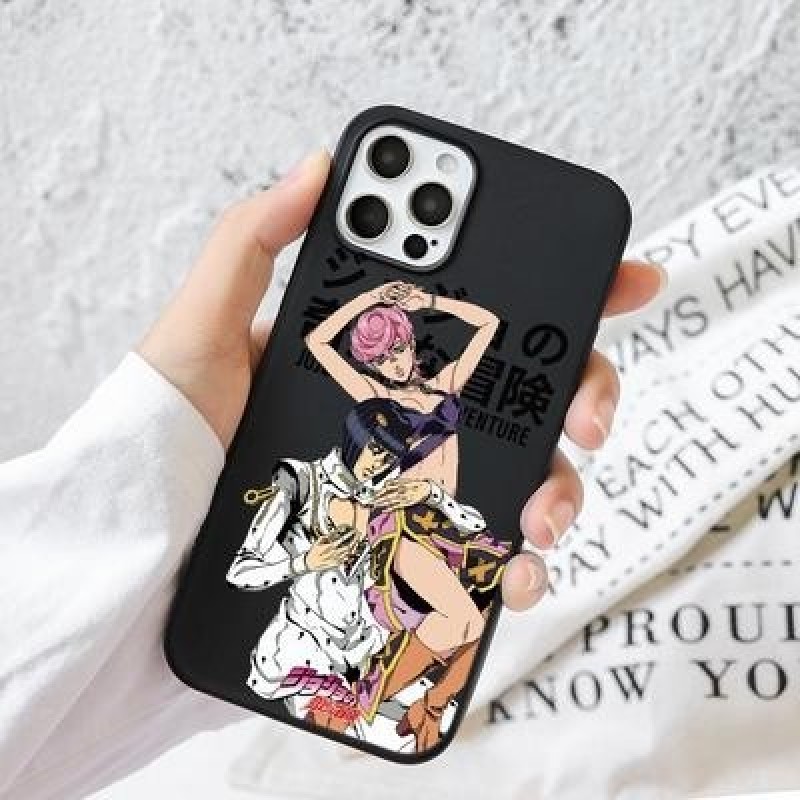 JoJo's Причудливое приключение Аниме Мультфильм Чехол для телефона для iPhone 11 12 13 XR XS Xiaomi
