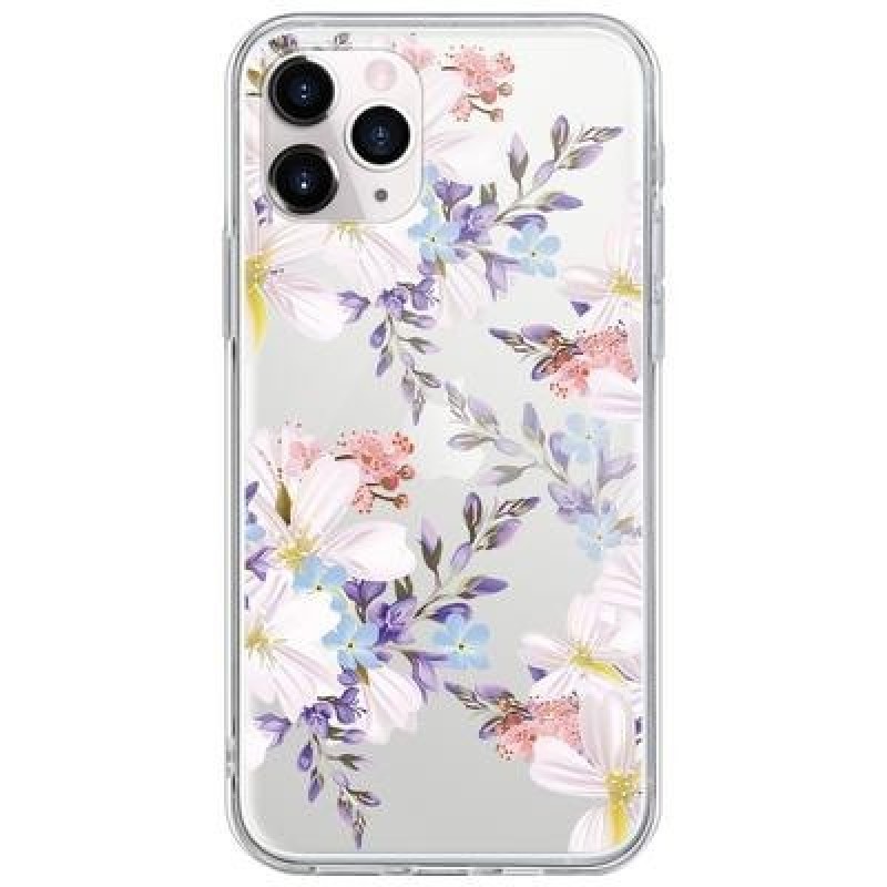 Цветочный прозрачный чехол для телефона для iPhone 12 mini 11 Pro X XR XS Max 8 7 6 Plus SE 2020 Xia
