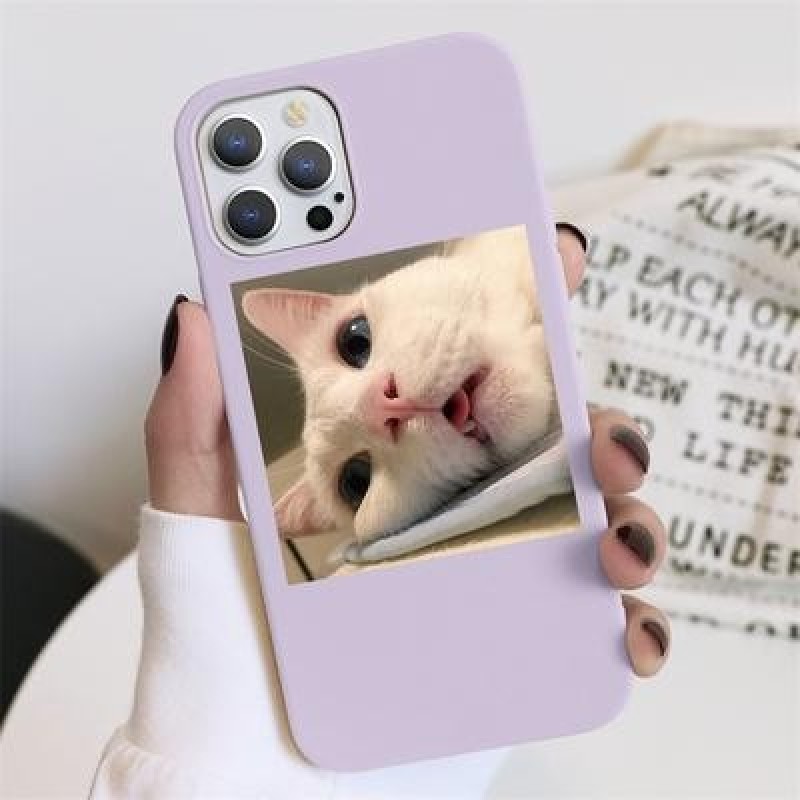 Забавный кот Мягкий чехол для iPhone 12 11 Pro Max XR Samsung A52 A32 A50 A51 S21 A12 A71 A72 Huawei