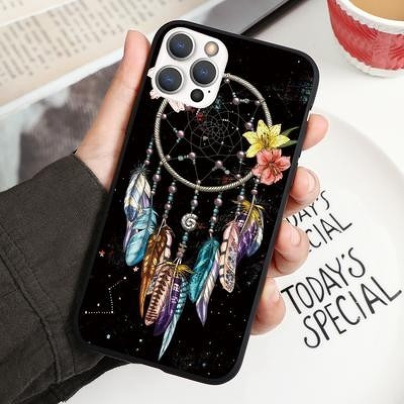 Бабочка Dream Catcher Чехол для iPhone 12 11 Pro X XR XS Max 8 7 6 Plus SE 2020 Samsung F12 A72 A22