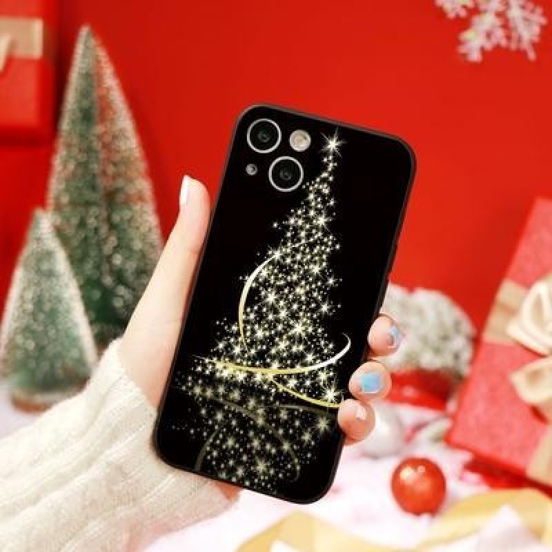 Рождественская елка Санта Лось Чехол для телефона для iPhone X XR XS 11 12 13 Pro Max Xiaomi Redmi N