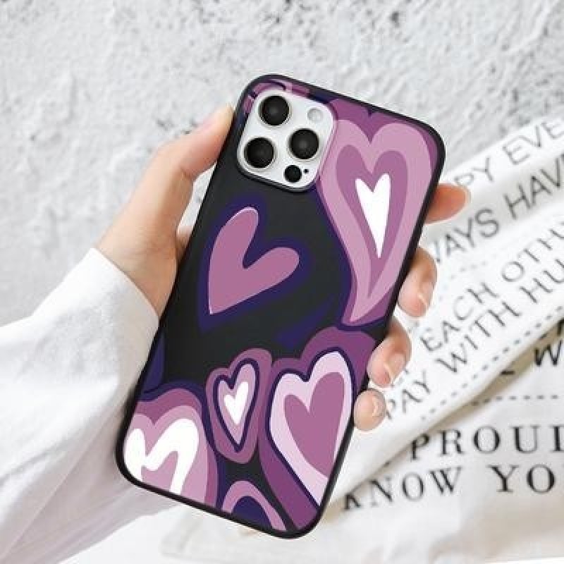 Арт Пара Сердце Чехол для iPhone 13 12 11 Pro Max Xiaomi Redmi Note 10 9 8 7 Pro Max Samsung A52 A22