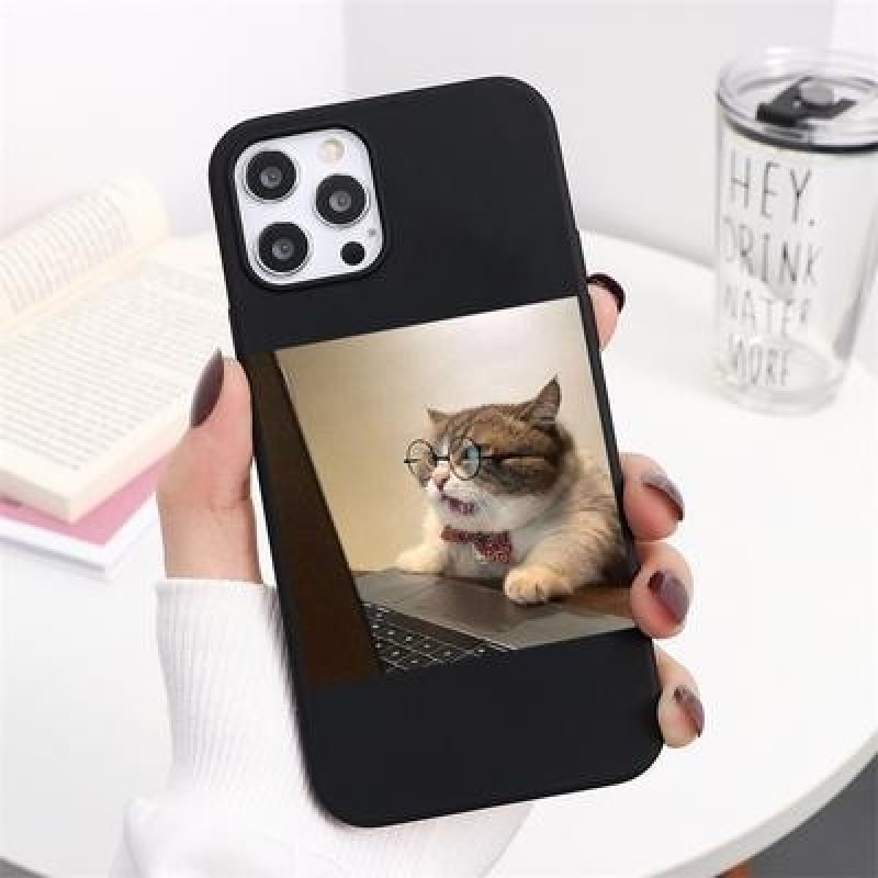 Кошка Собака Мягкий чехол для телефона Samsung A52 iPhone 12 11 Pro X Huawei Xiaomi Mi 11 Lite Redmi
