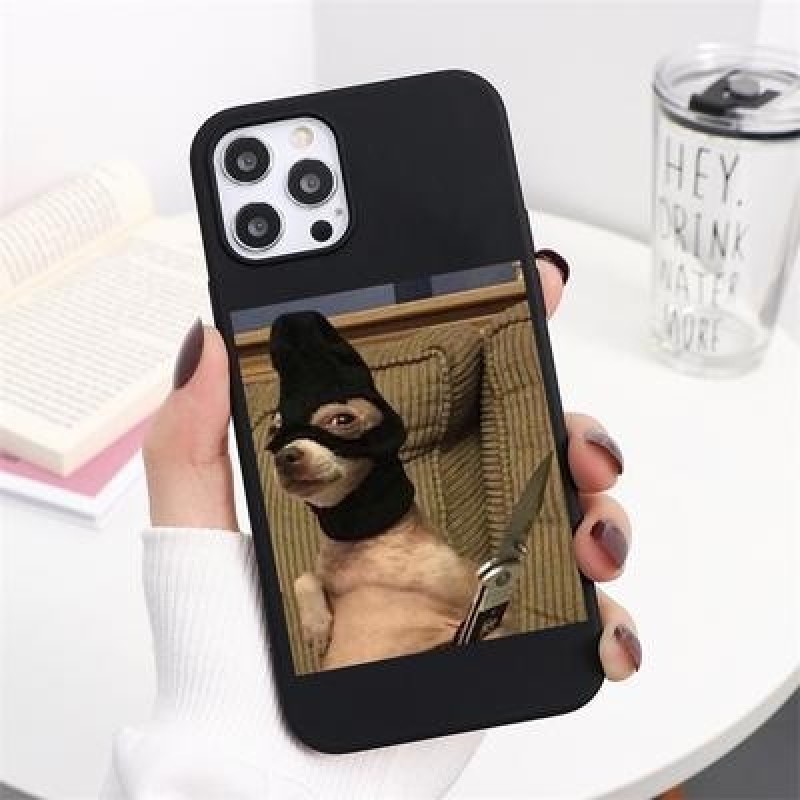 Кошка Собака Мягкий чехол для телефона Samsung A52 iPhone 12 11 Pro X Huawei Xiaomi Mi 11 Lite Redmi