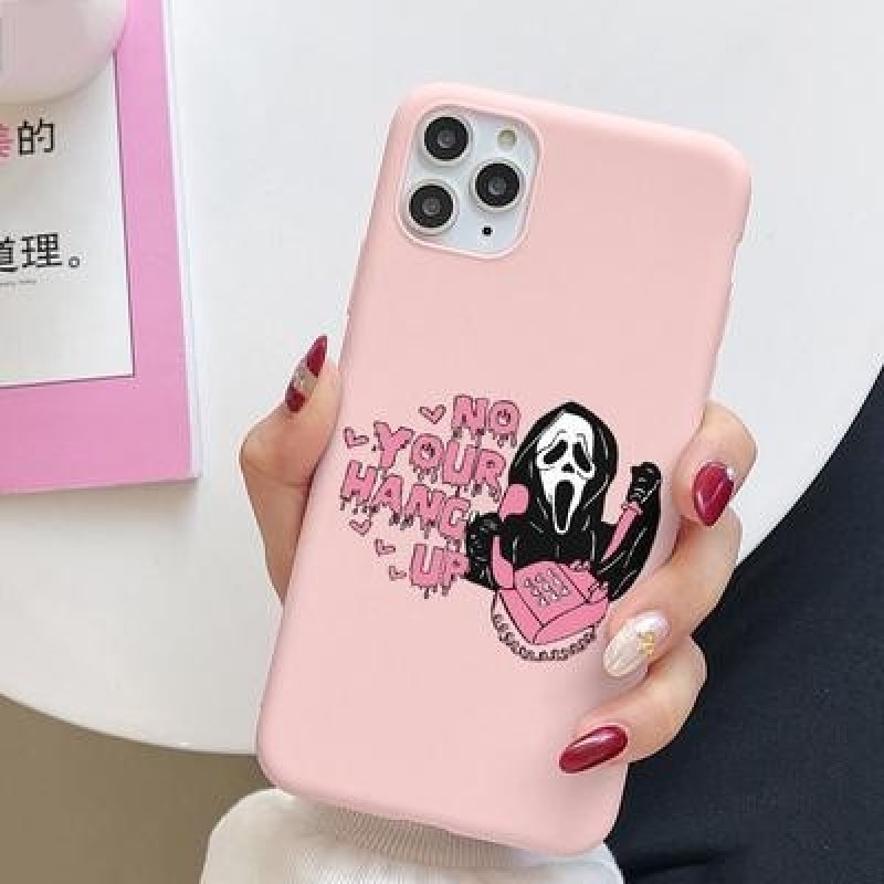 Ghostface Horror Scream TPU Чехол для телефона для iPhone 14 13 12 11 Xiaomi Redmi Note 11 10s 9 8 P