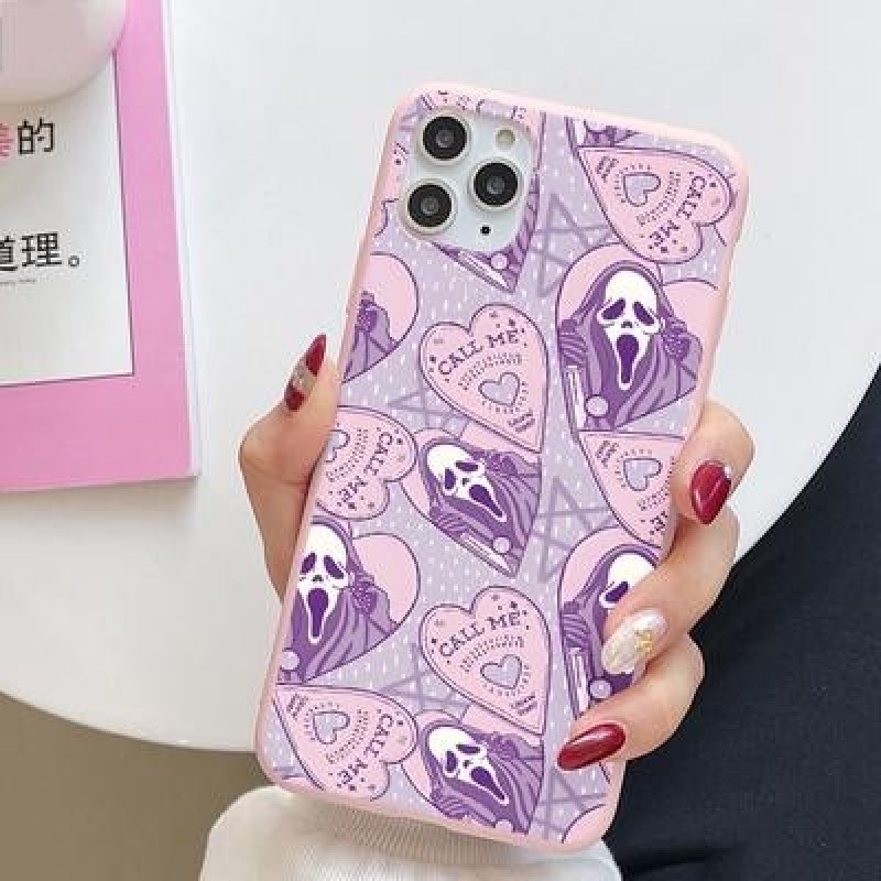 Ghostface Horror Scream TPU Чехол для телефона для iPhone 14 13 12 11 Xiaomi Redmi Note 11 10s 9 8 P