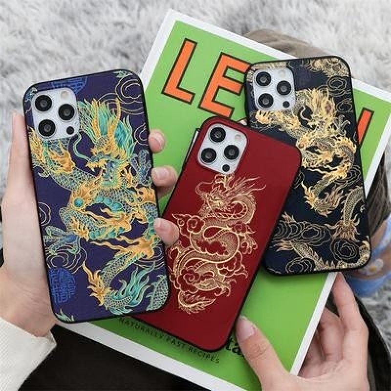 Мультфильм Dragon Soft Чехол для iPhone 12 11 Pro Max XR 7 X Samsung A52 A32 A50 A51 S21 A12 A71 A72