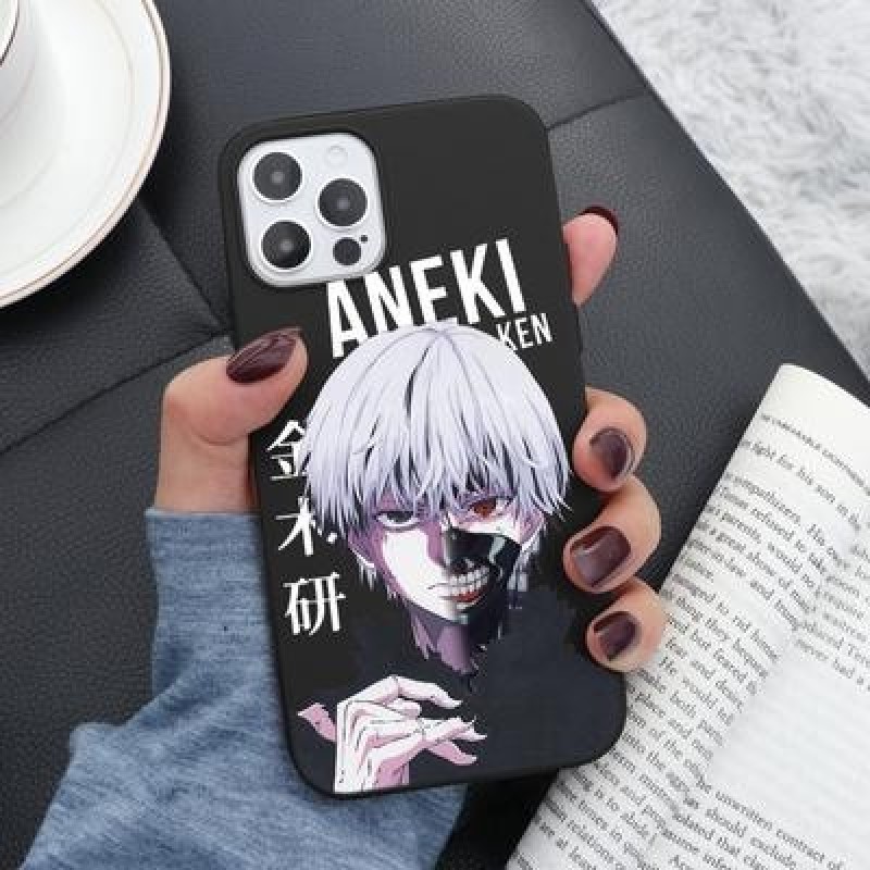 Tokyo Ghoul Soft Case для iPhone 12 11 Pro Max XR 7 6 X Samsung A52 A32 A50 A51 S21 A12 A72 A70 Huaw