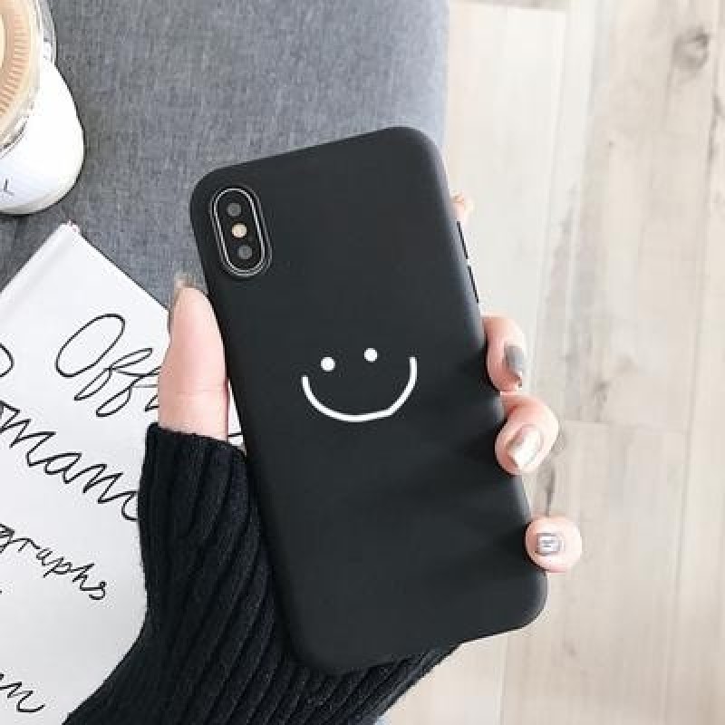 Мода Простая улыбка Лицо Чехол для iPhone 14 13 12 11 Pro Max Xiaomi Mi 11T Redmi Note 11 Lite 10 9