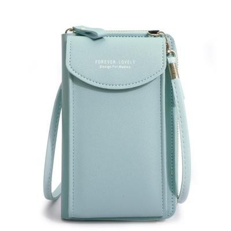 Мода Мобильный телефон Сумка плечо Женщины PU Кожа Crossbody Сумка 2022 Новая сумка Держатель карты