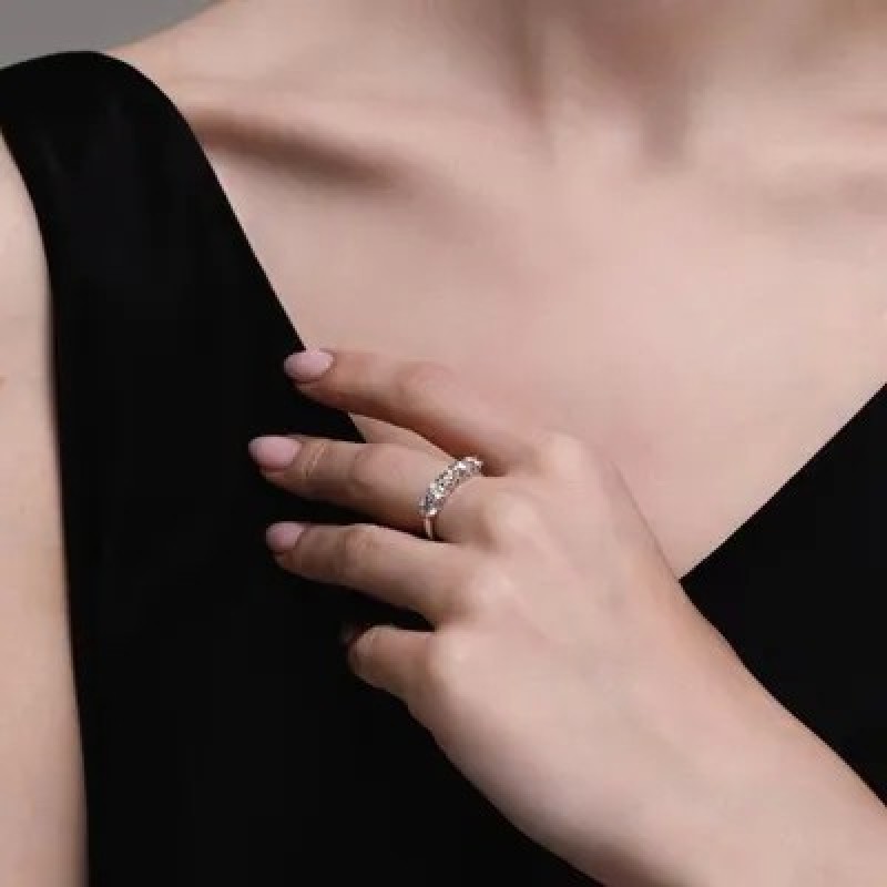 SOKOLOV Diamonds, Кольцо из белого золота с бриллиантами, 1012285-3, 585 проба