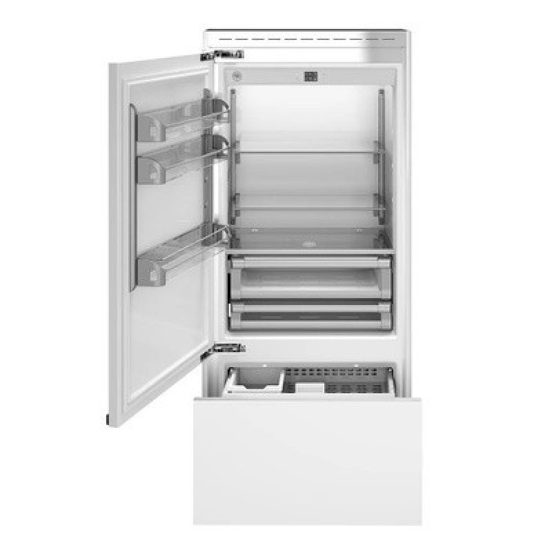 Встраиваемый холодильник 212х89,9 см Bertazzoni REF905BBRPTT белый