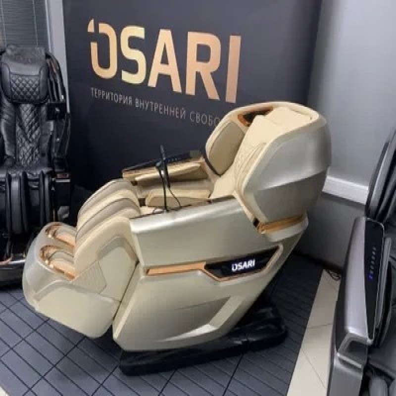 Массажное кресло OSARI PANTERA 4D (ЦВЕТ CHAMPAGNE)