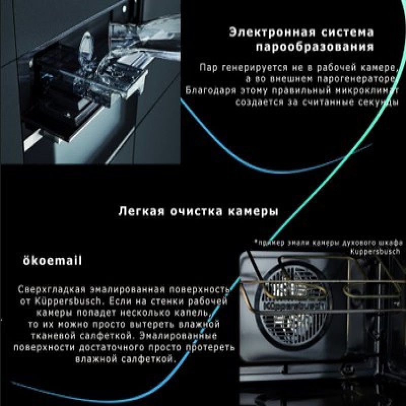 Электрический духовой шкаф Kuppersbusch CBD 6550.0 W7, 60 см