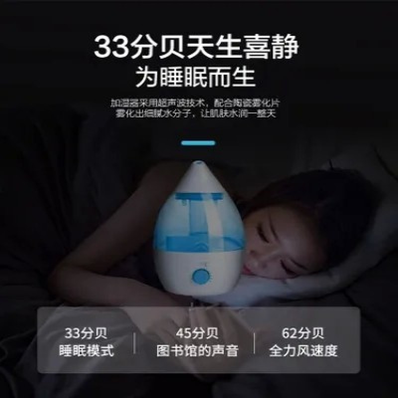 Увлажнитель воздуха голубой A#597509818410, лазурный