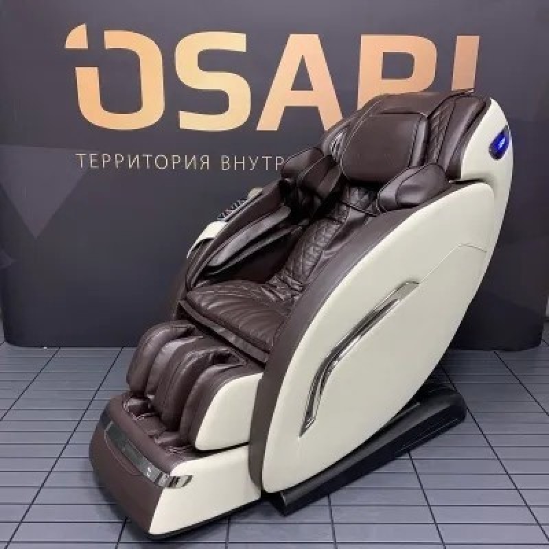 Массажное кресло OSARI COMFORT 4D коричнево-бежевый цвет