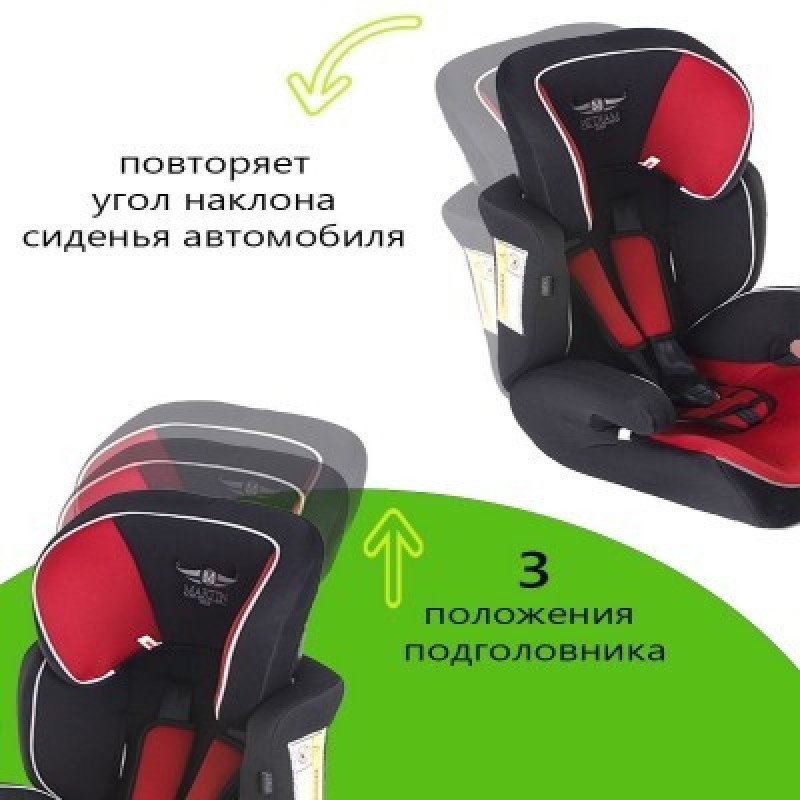 Автокресло детское 9-36 кг бустер автомобильный